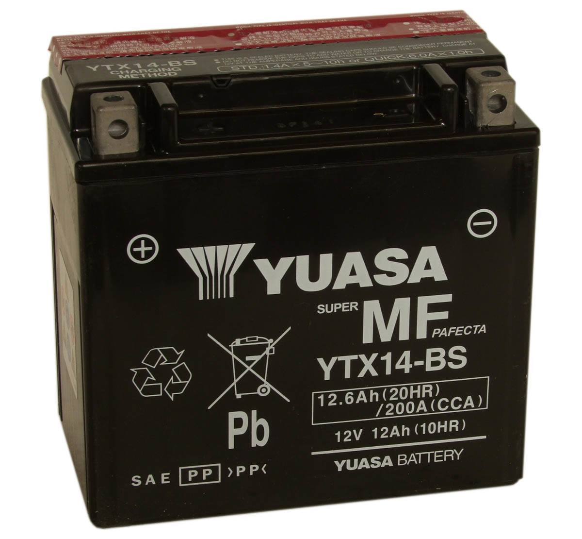 YTX14BS Motorcycle battery. replacement for CTX14BS (YTX14BS) MDS